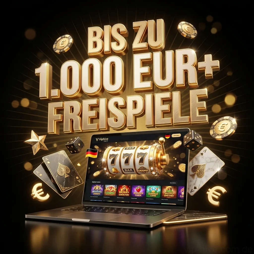 BIS ZU 1.000 EUR+ FREISPIELE